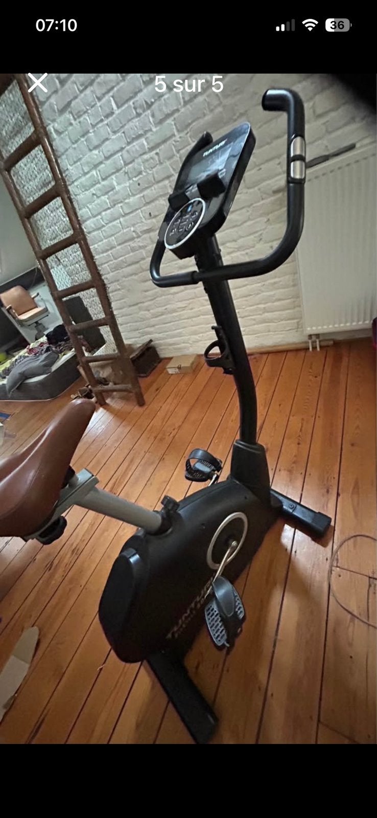 FitCycle 50i Velo d’appartement indoor cyc’e, Enlèvement, Utilisé, Métal, Vélo d'appartement