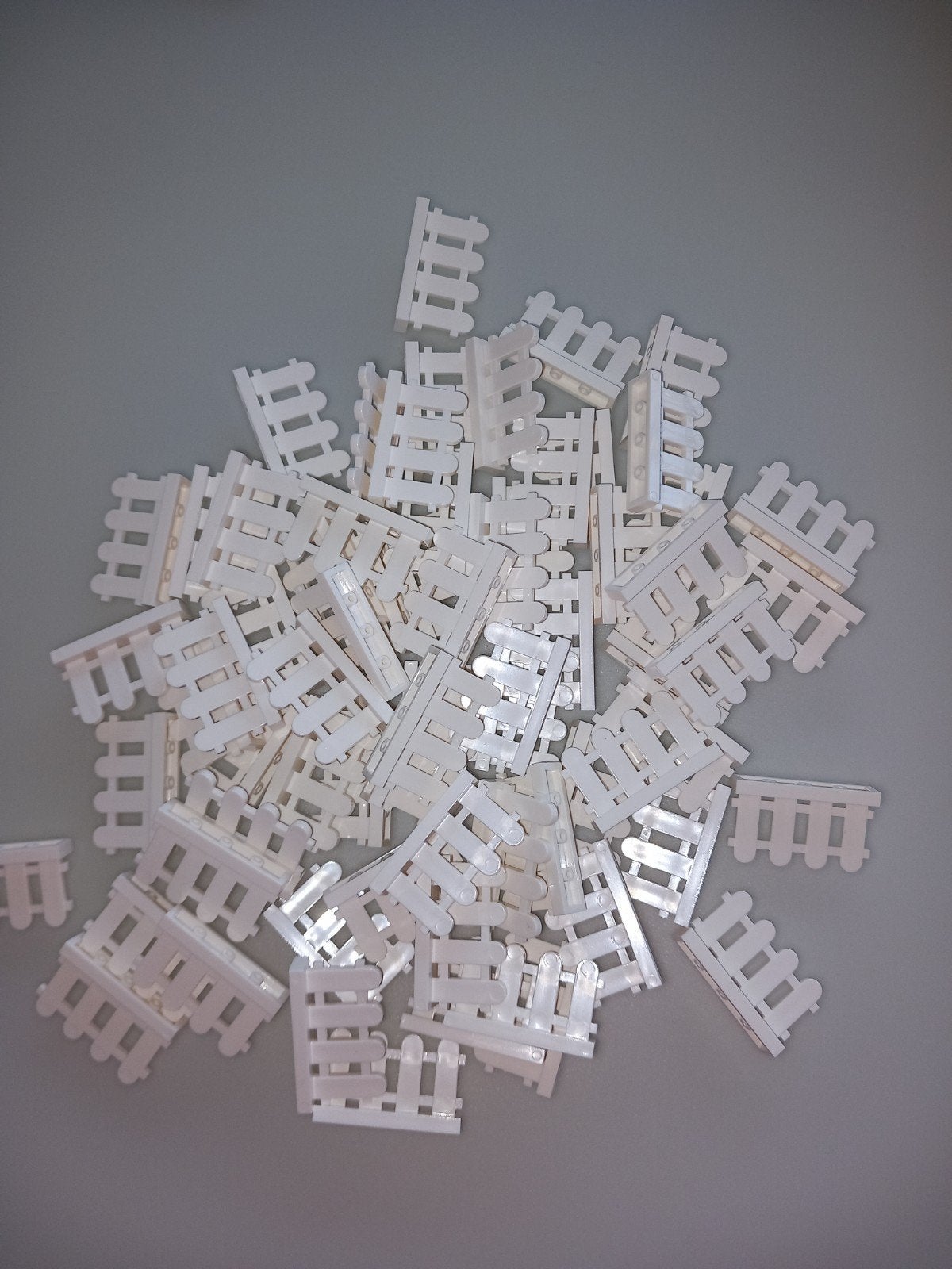 Lego hekjes, wit, Ophalen of Verzenden, Lego