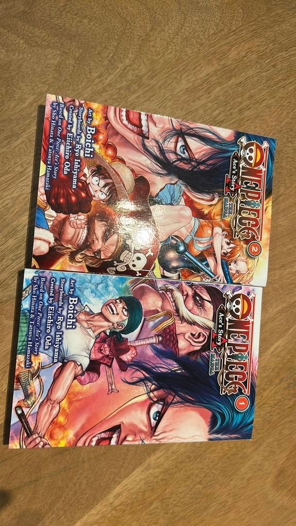 One Piece: Ace's Story—The Manga, Vol. 1&2, Boeken, Complete serie of reeks, Ophalen, Zo goed als nieuw, Japan (Manga)