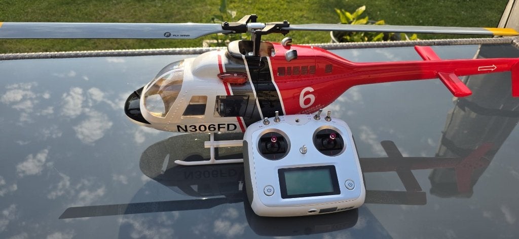 Helicopter Bell 206  te koop, Hobby en Vrije tijd, Modelbouw | Radiografisch | Helikopters en Quadcopters, RTF (Ready to Fly)