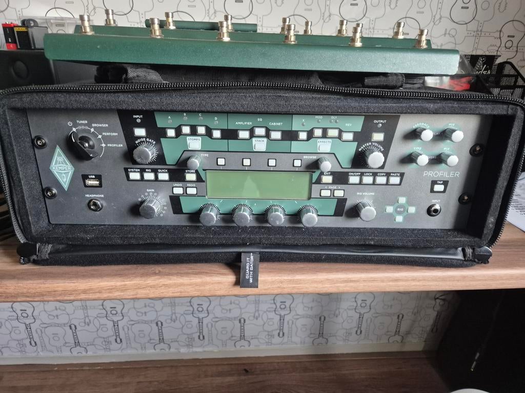 Kemper Profiler Powerrack + Kemper remote + gigbags, Musique & Instruments, Amplis | Basse & Guitare, Enlèvement ou Envoi