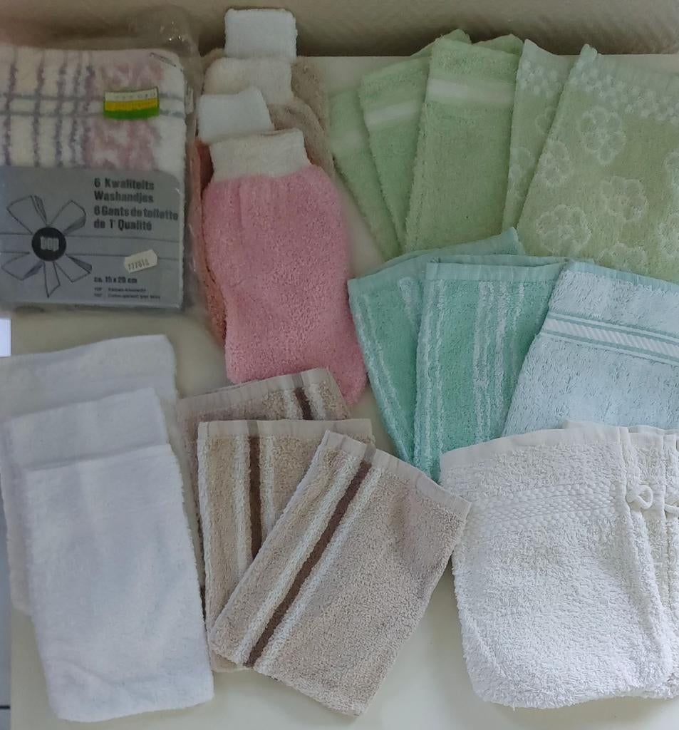 Gants de toilette, Enlèvement ou Envoi
