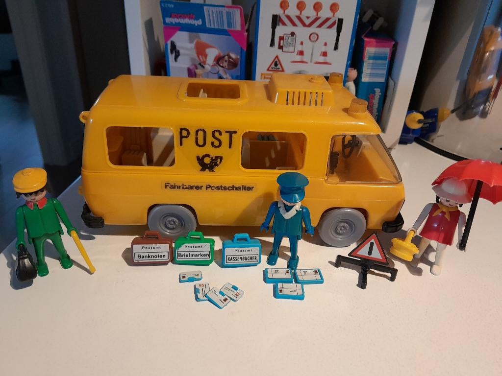 playmobil zeldzame vintage postauto, Ophalen of Verzenden, Gebruikt, Complete set