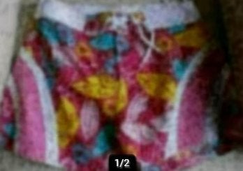 Short fille ceinture avec cordon 158/164 (13/14 ans), Kinderen en Baby's, Ophalen of Verzenden, Gebruikt, Meisje, Sport- of Zwemkleding