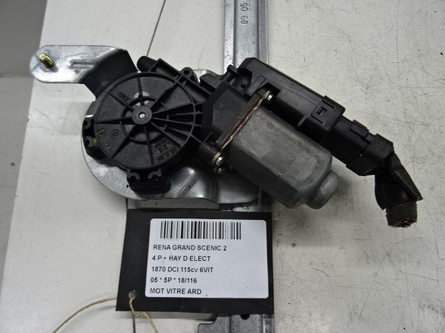 MOTEUR LEVE VITRE ELECTRIQUE ARRIÈRE DROIT Renault, Renault, Utilisé, Peter-Huppertz-Straße 5
51063  Köln, DE, Arrière