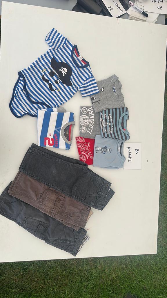Pakket 2 jongen maat 80, Kinderen en Baby's, Babykleding | Maat 80, Ophalen, Gebruikt