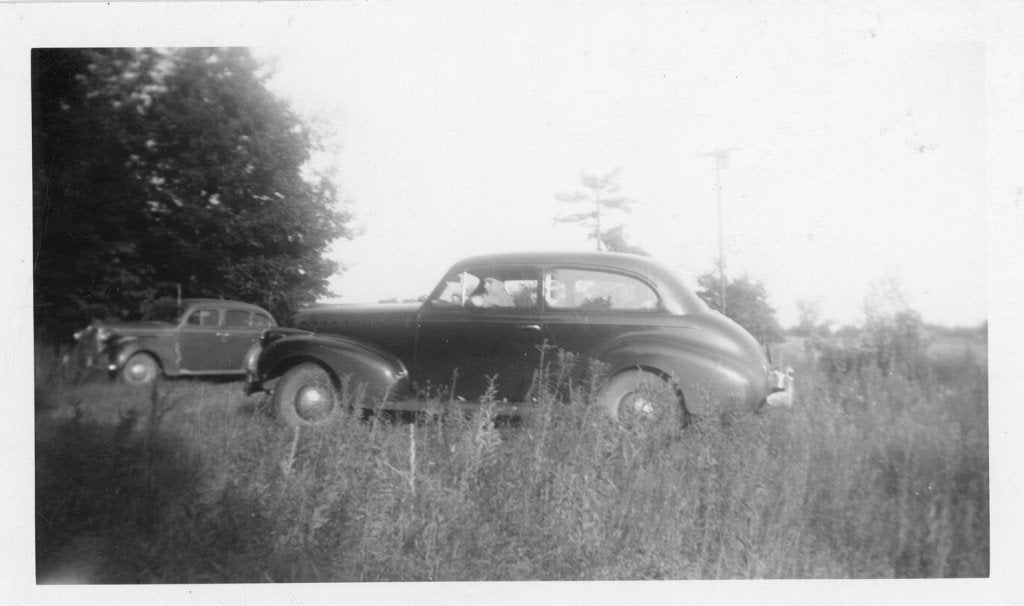 photo orig.- Voitures anciennes américaines années 40 ou 50, Envoi, Comme neuf, Voitures