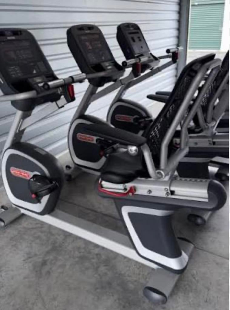 STAR TRAC SP LIGFIETS RECUMBENT BIKE HOMETRAINER, Sport en Fitness, Ophalen of Verzenden, Zo goed als nieuw
