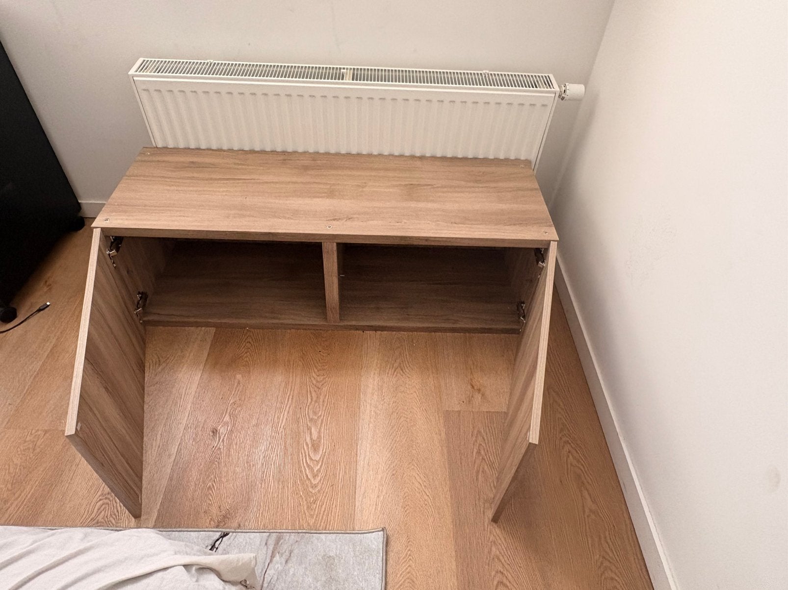 Meuble de rangement effet bois – très bon état, Maison & Meubles, Bureaux, Moderne, Enlèvement, Comme neuf, Bois
