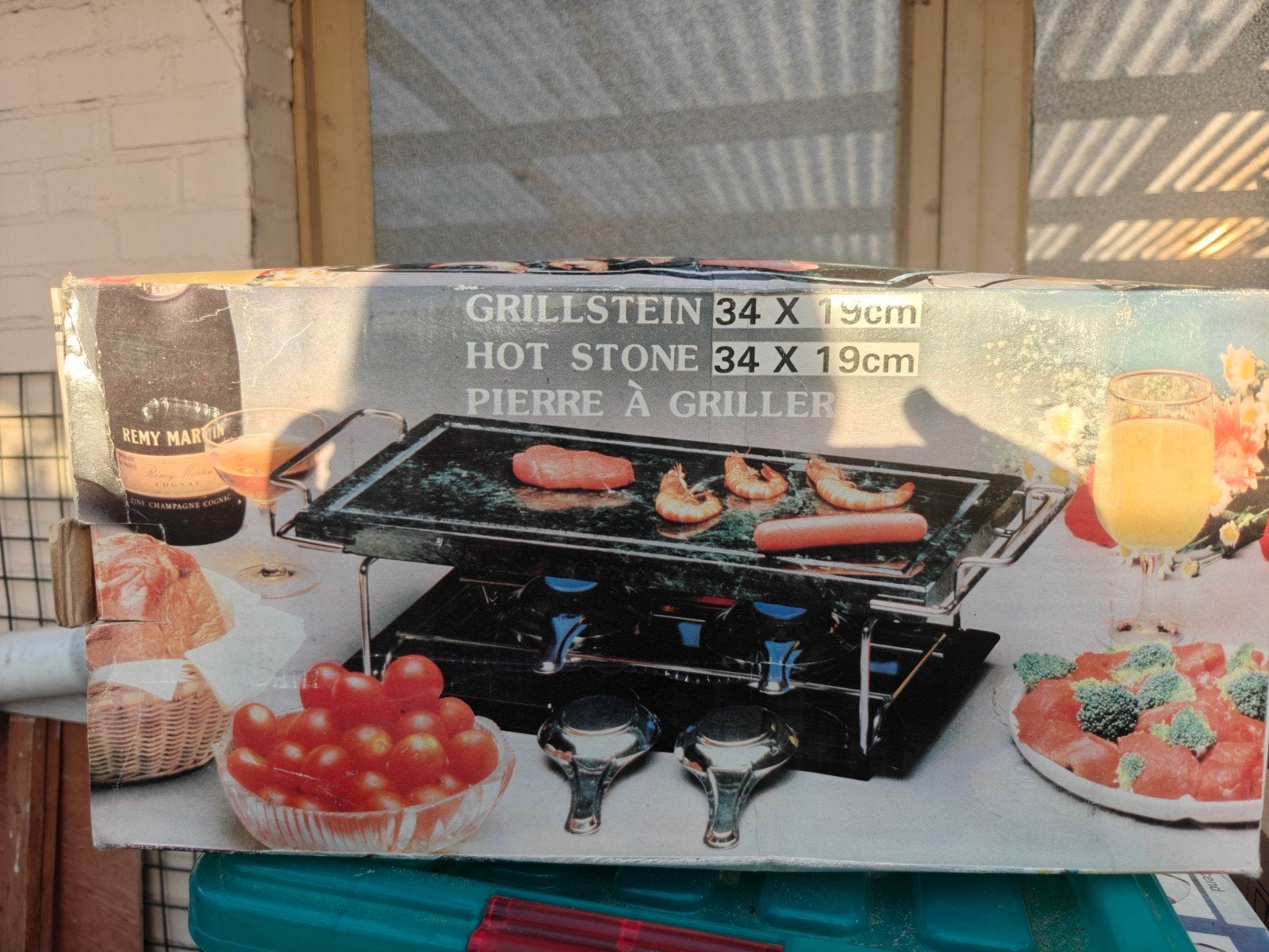 steengrill, Ophalen, Zo goed als nieuw