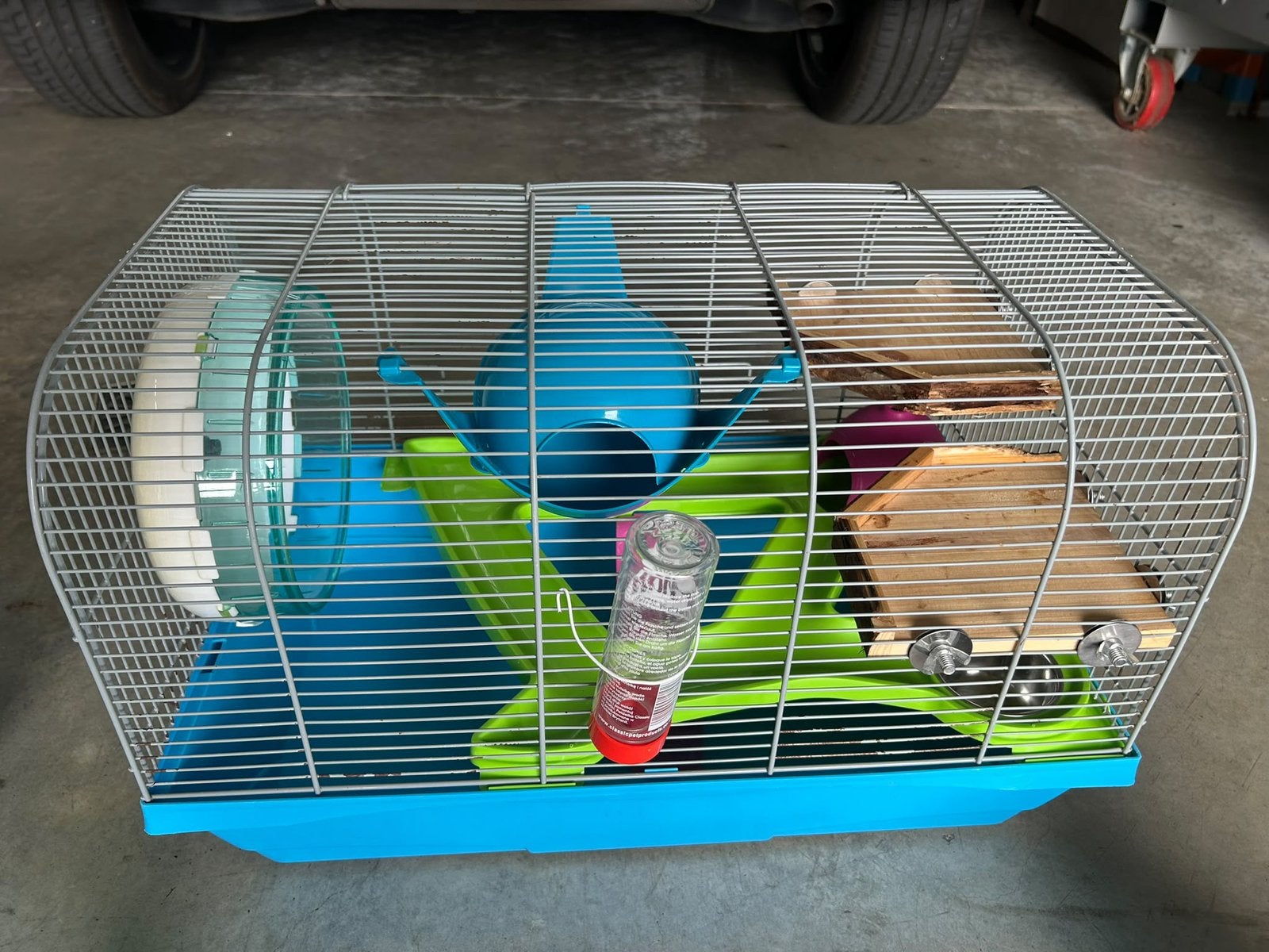 2 hamster kooien volledi uitgerust, Dieren en Toebehoren, Ophalen, Zo goed als nieuw, Hamster
