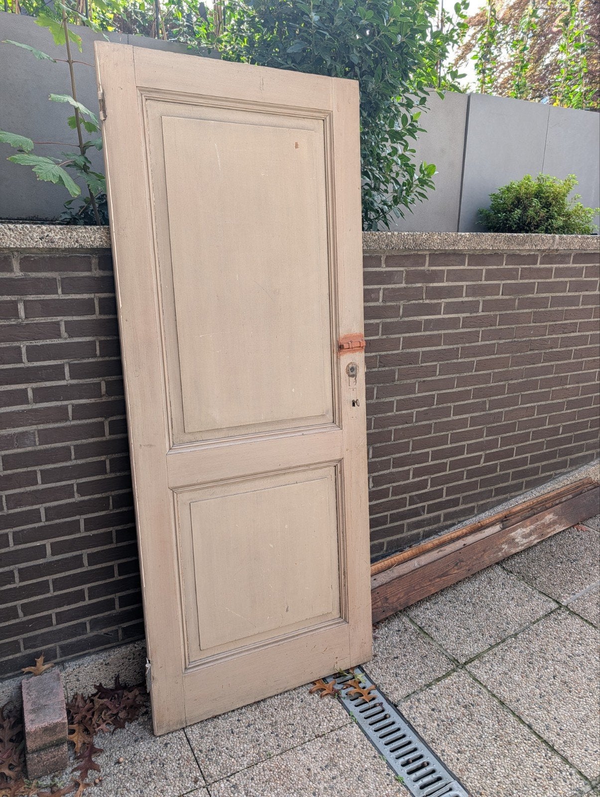 Porte intérieure en bois massif, Bricolage & Construction, Moins de 200 cm, Porte intérieure, Enlèvement, Bois