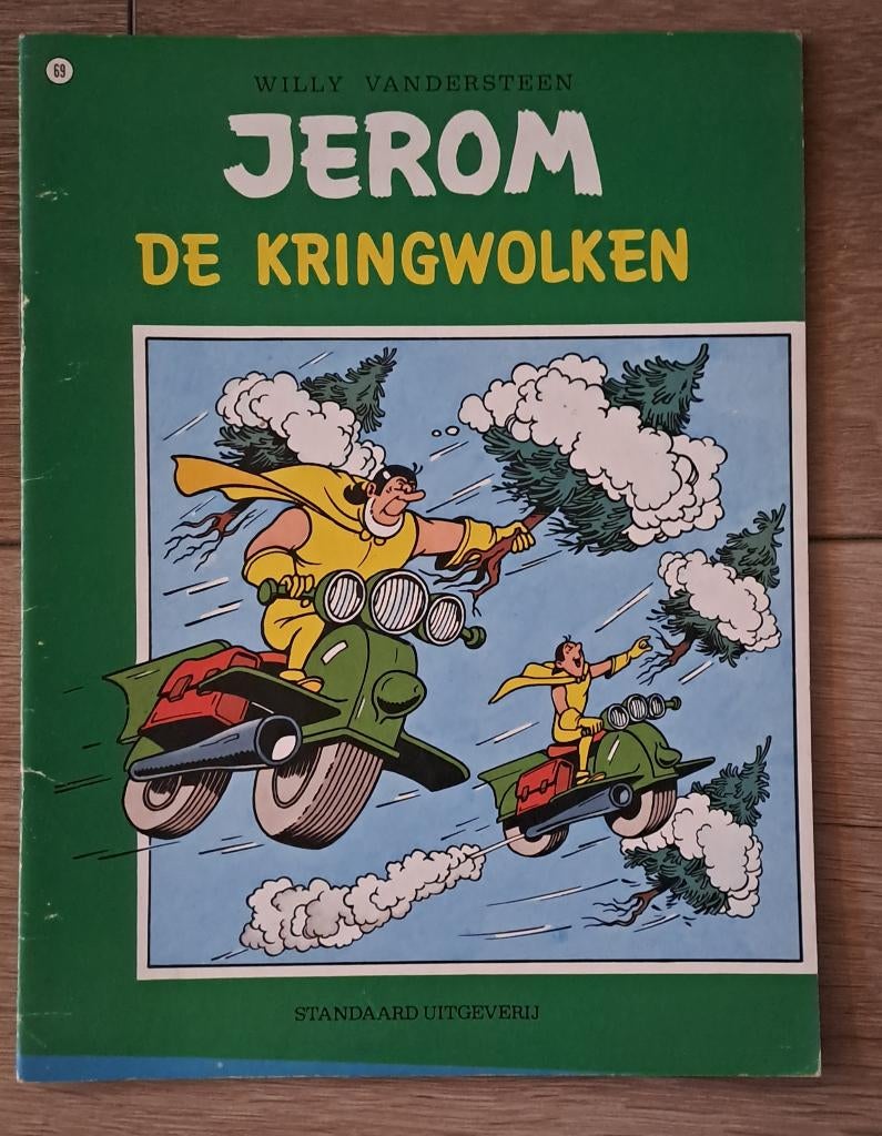 69 - Jerom - De Kringwolken, Boeken, Gelezen, Willy Vandersteen, Eén stripboek, Ophalen of Verzenden