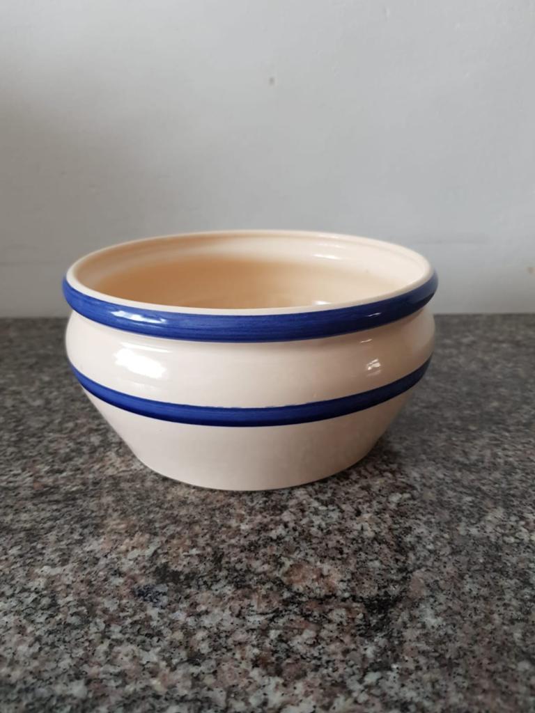 Pot de fleurs en céramique vintage, Enlèvement ou Envoi