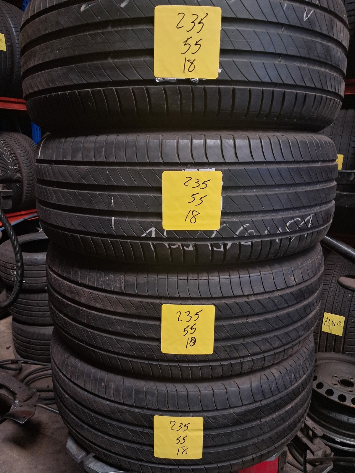 2355518 235/55/18 235/55r18 été Michelin, Enlèvement