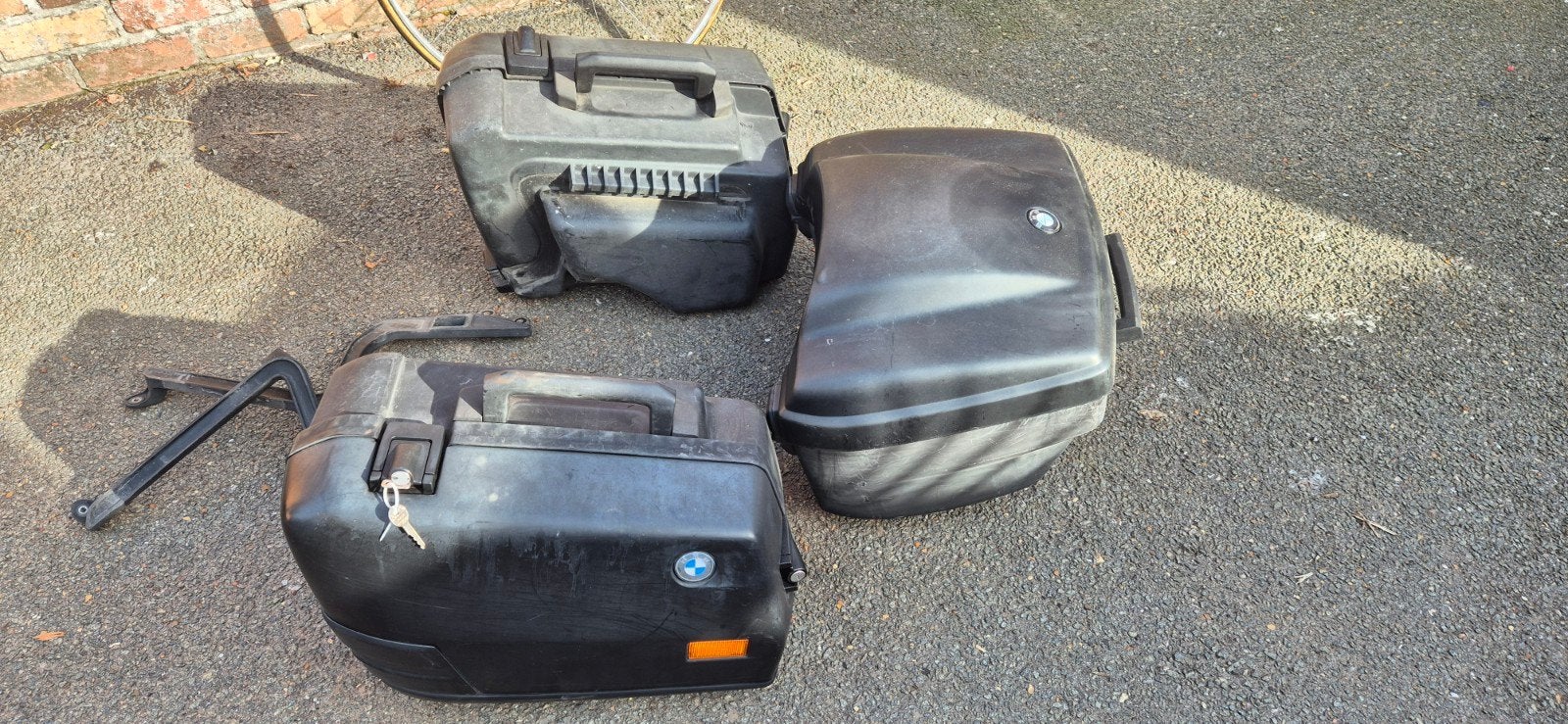 Kofferset bmw k75 ..k100, Motoren, Ophalen