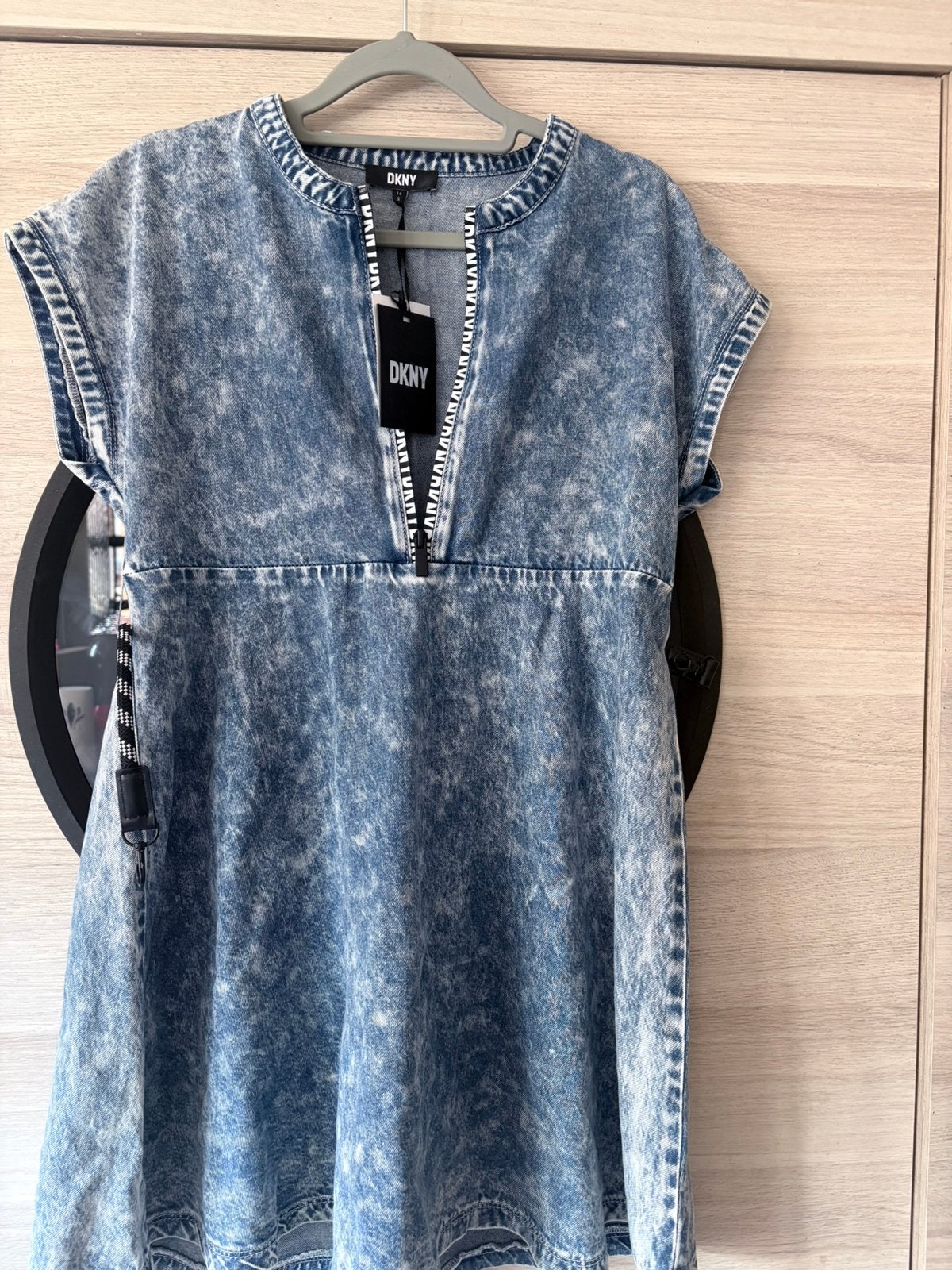 Robe Dkny, Ophalen, Blauw, Nieuw, Knielengte