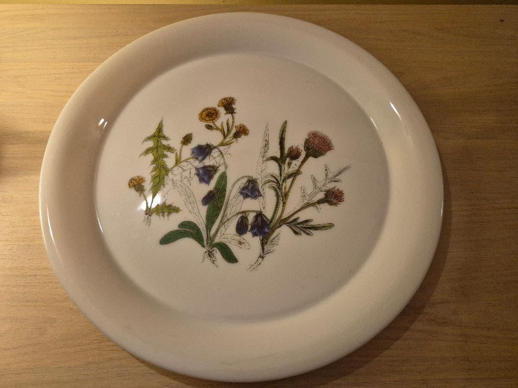 1 grande assiette décoratifs a fleurs de 40 cm, Enlèvement