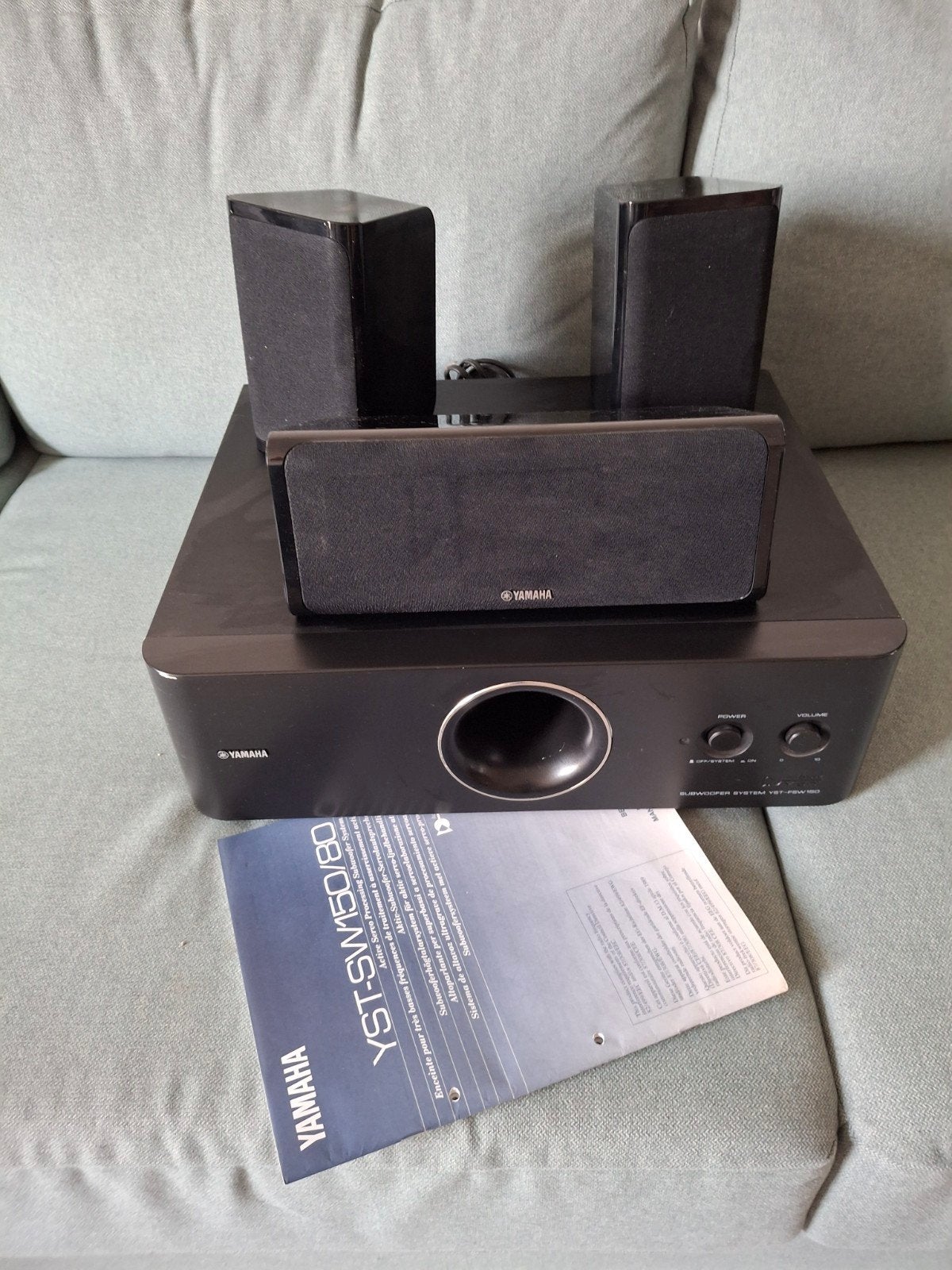 Yamaha 3.1 met NS-SW150 + NS-C40 + 2st NS-B40, Audio, Tv en Foto, Home Cinema-sets, Ophalen, Gebruikt, 3.1-systeem, Overige merken