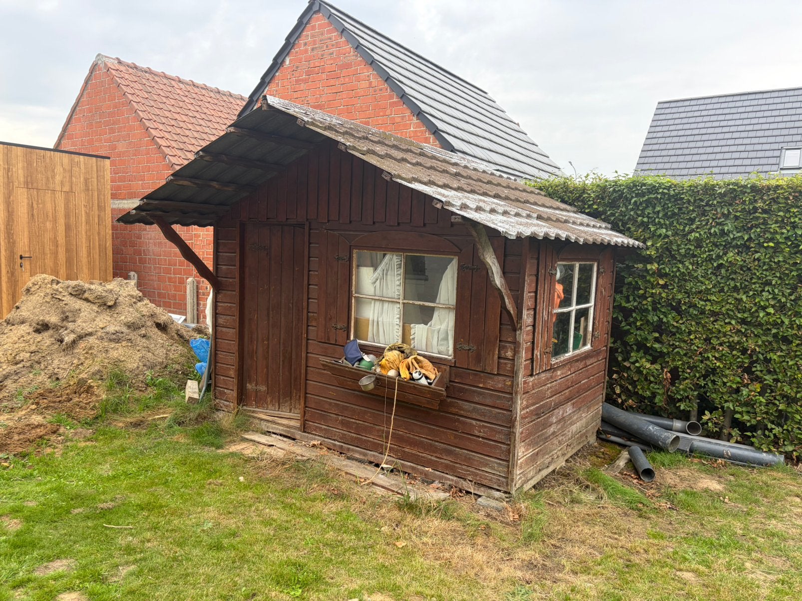 Tuinhuis gratis, Enlèvement, Utilisé, Abri de jardin