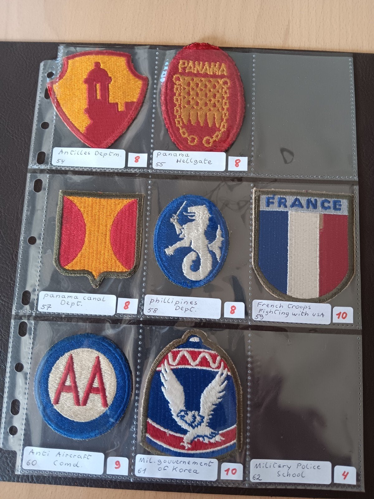 Us ww2 patches, Ophalen of Verzenden