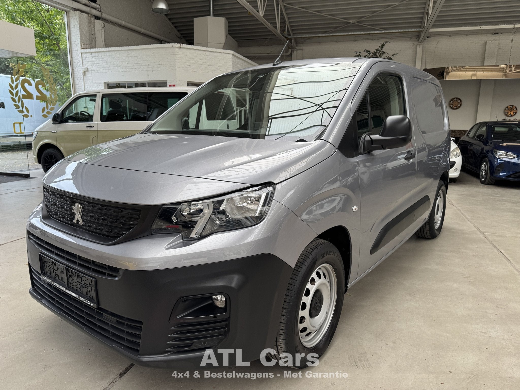 Peugeot Partner EURO 6D|1STE EIG.|LANG|CAMERA|TREKHAAK, Autos, Argent ou Gris, Achat, Entreprise, 3 places