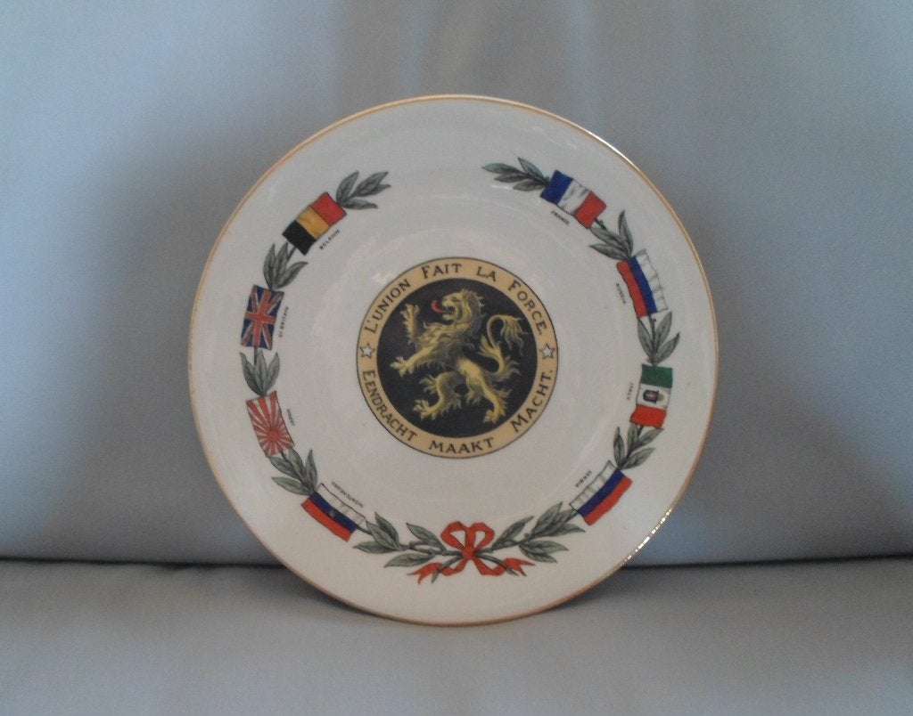 Goss WWI Allied Commemorative Plate 1916, Ophalen