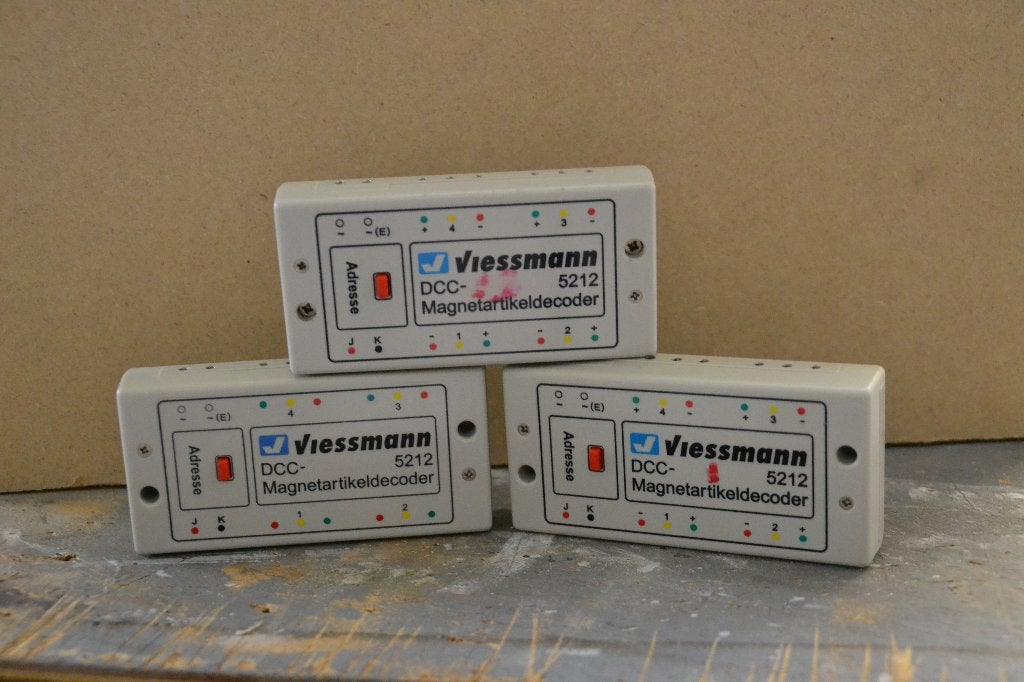 Viessmann wisseldecoders, Hobby en Vrije tijd, Overige merken, Gebruikt, Verzenden, Gelijkstroom of Wisselstroom