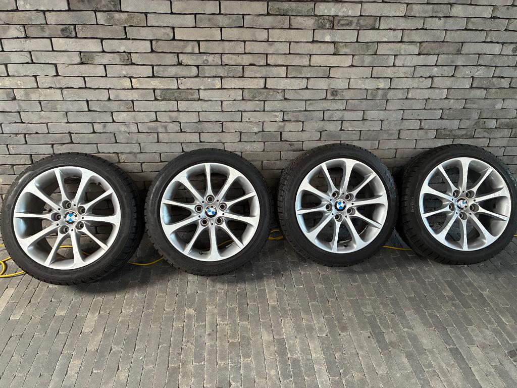 Bmw velgenset, Auto-onderdelen, Banden en Velgen, Ophalen, Gebruikt, 17 inch, Winterbanden