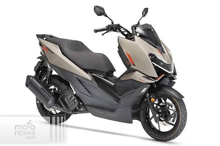 Zontes 125x .De ideale scooter voor woon/werk verkeer, Scooter, Nieuw, Bedrijf, Zontes