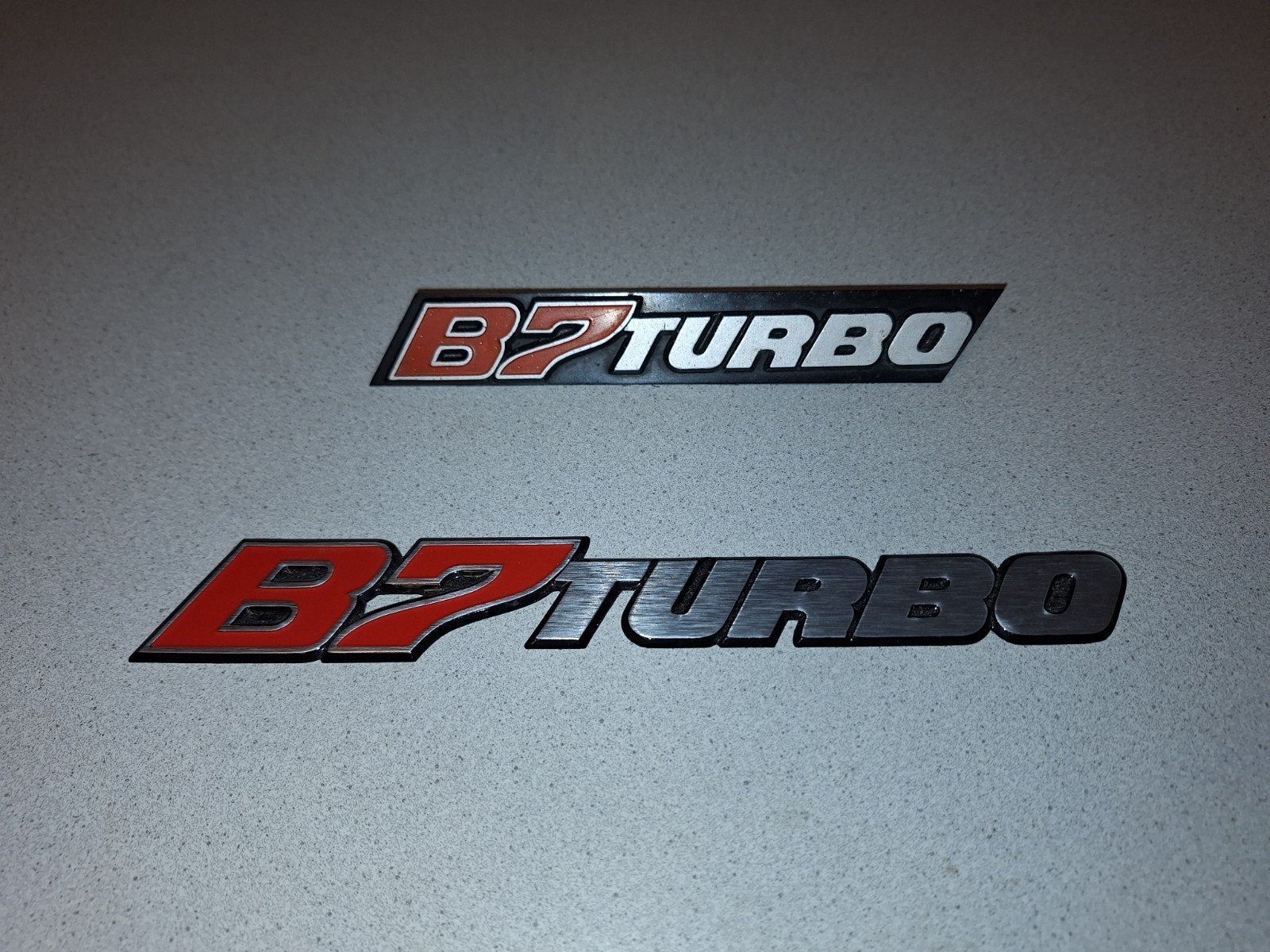 Alpina B7 Turbo BMW E12 E24 E28 logo's emblemen origineel, Auto diversen, Autostickers, Ophalen of Verzenden