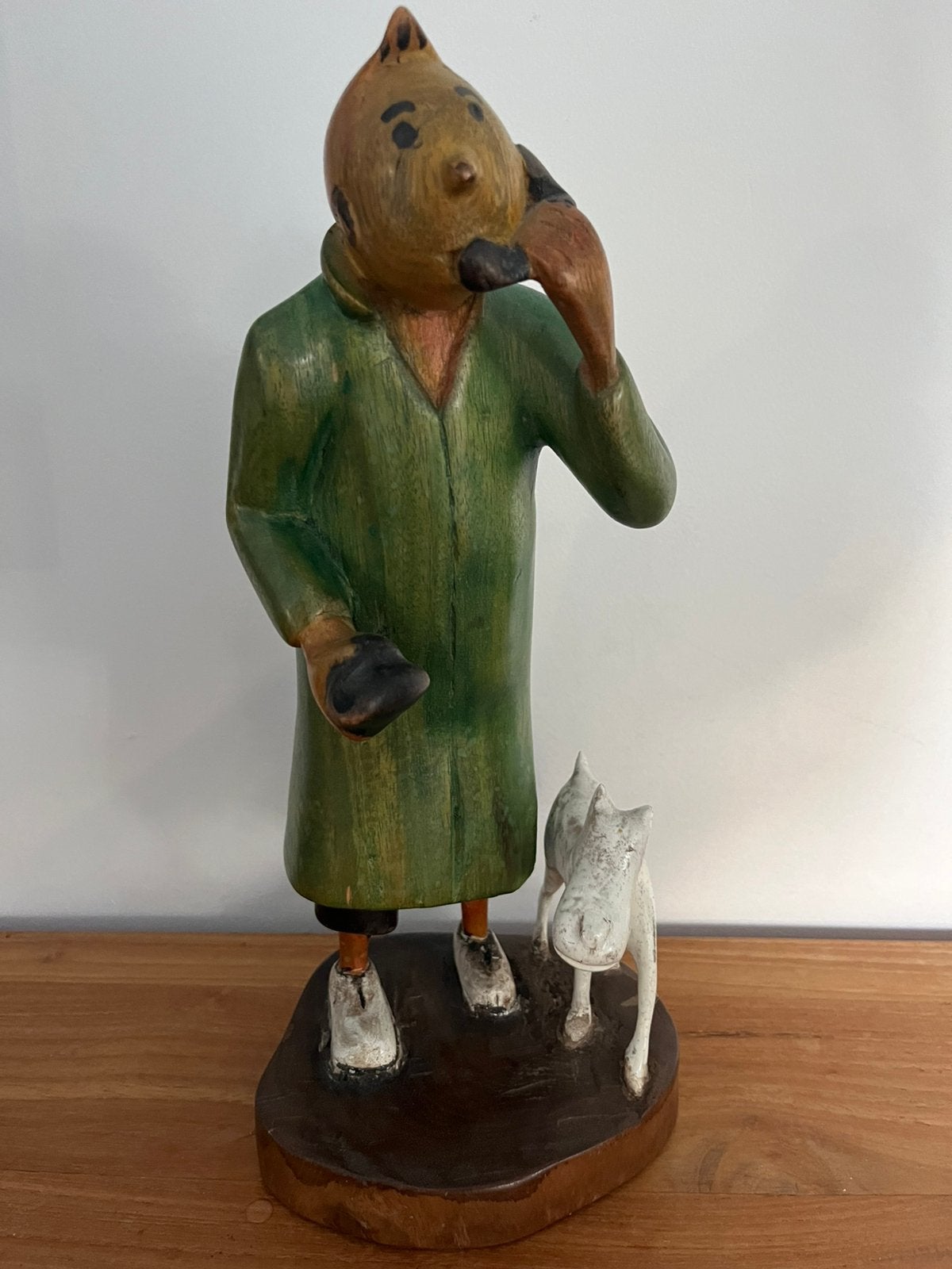 TINTIN EN MILOU IN HOUT, Verzamelen, Ophalen of Verzenden