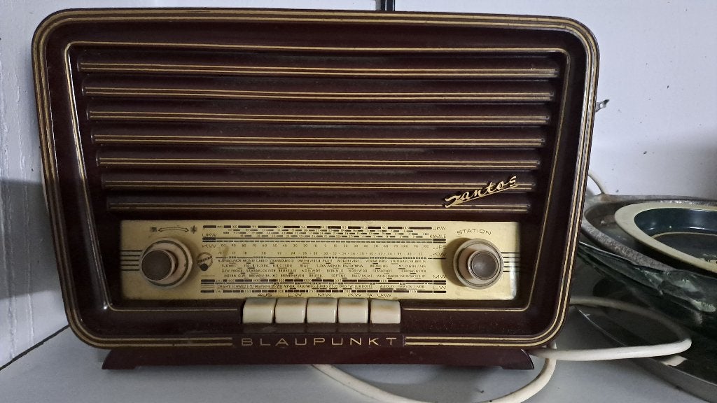 Ancienne radio Blaupunkt 1960 Bakélite, Antiek en Kunst, Ophalen