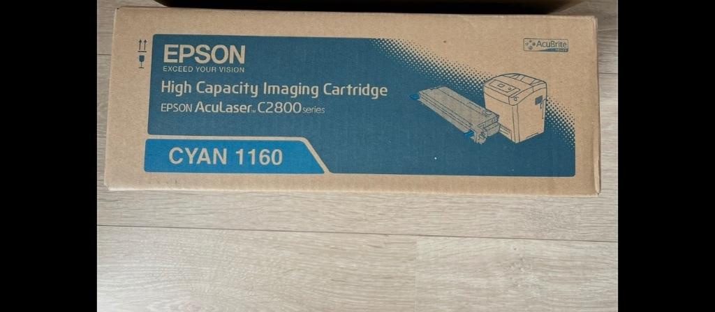 Toner EPSON Aculaser C2800 cyaan 1160, Computers en Software, Printerbenodigdheden, Ophalen of Verzenden, Nieuw, Toner, Epson