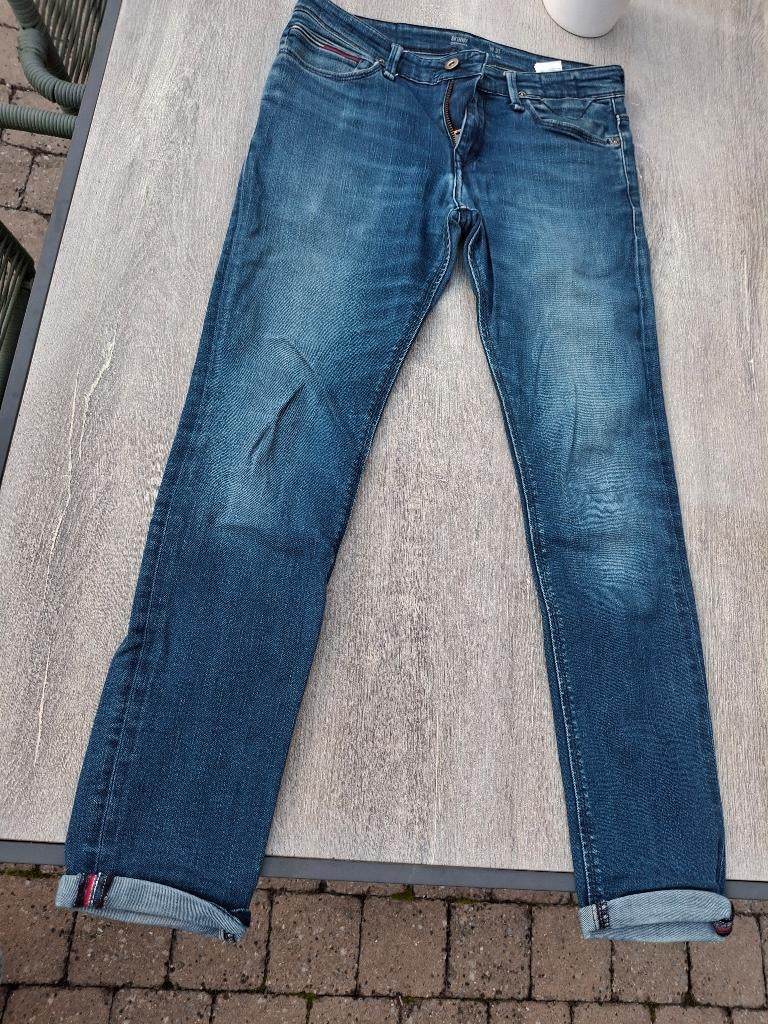 Jeans Tommy Hilfiger in goede staat – maat W31/L32, Ophalen of Verzenden, Blauw, W32 (confectie 46) of kleiner, Tommy hilfiger