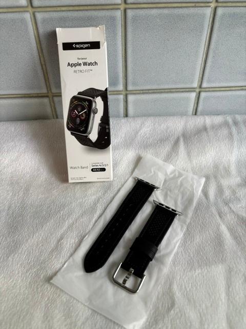 Bracelet Apple Watch Band Retro Fit noir series 4/3/2/1, Enlèvement, Neuf, Noir, Synthétique ou Plastique