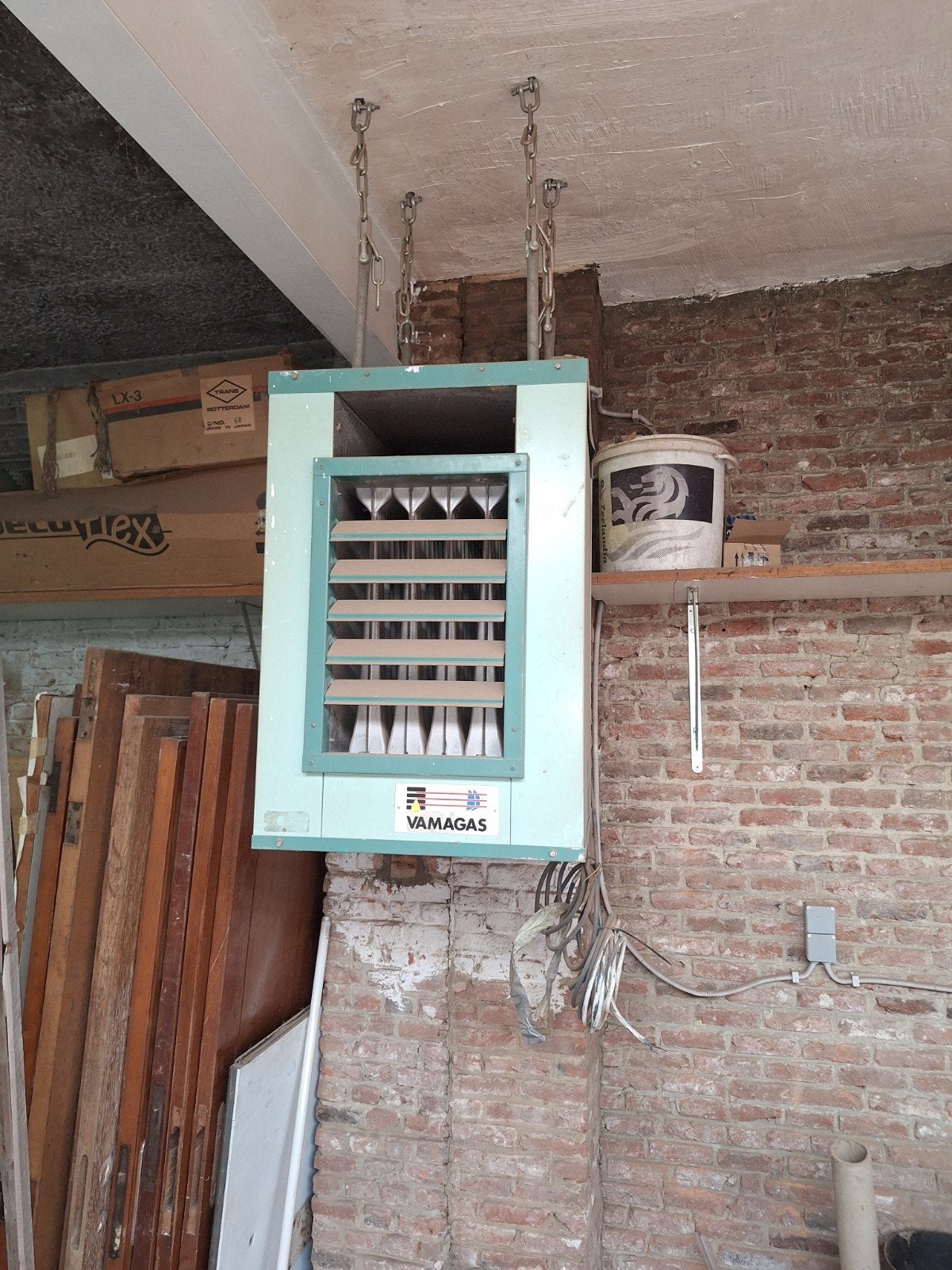 Gasbrander, Ophalen, Gebruikt, 800 watt of meer, Kachel