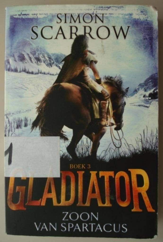 7. Simon Scarrow Gladiator zoon van Spartacus boek 3, Boeken, Gelezen, Verzenden, Fictie, Simon Scarrow