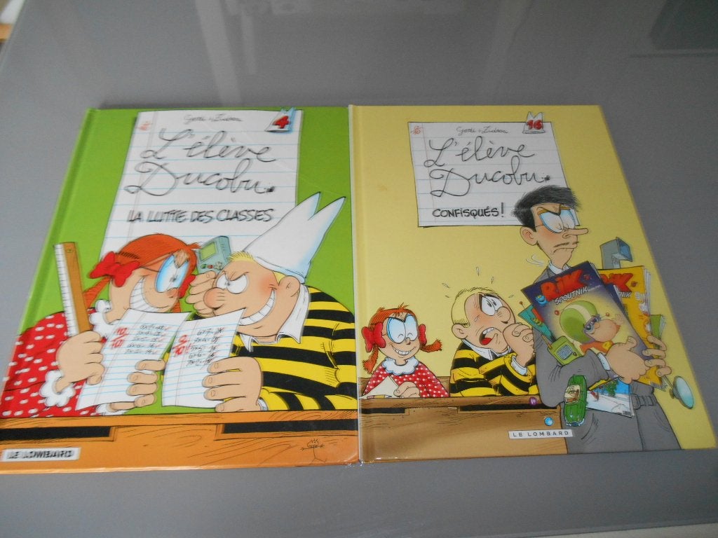 bd l'élève ducobu, Livres, Enlèvement