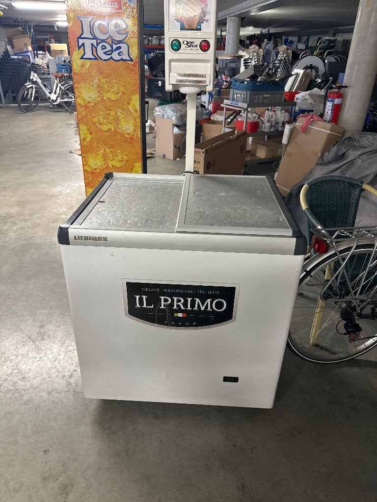 Il primo one shot ijsmachine, Enlèvement, Utilisé, Auto-congélation