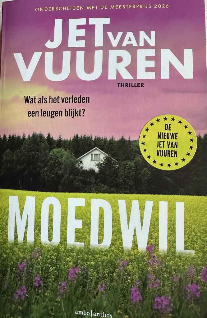 MOEDWIL JET VAN VUUREN, Livres, Thrillers, Enlèvement ou Envoi, Comme neuf, Jet van Vuuren, Pays-Bas