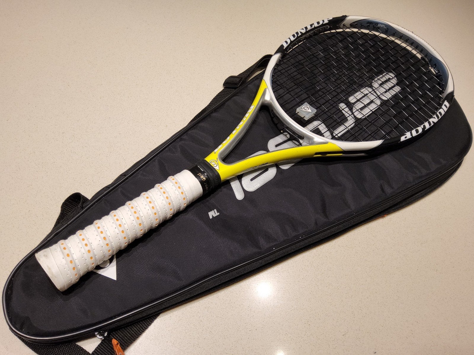 Raquette de tennis aérogel Dunlop 5HUNDRED, Enlèvement, Dunlop