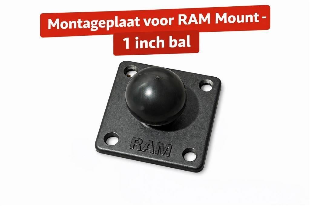Montageplaat voor RAM Mount – 1 inch bal!, Ophalen of Verzenden, Nieuw