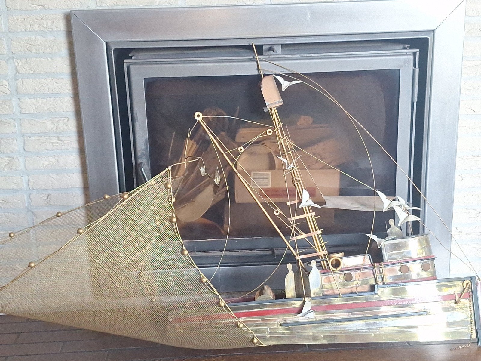 Bateau de pêche avec filet, Enlèvement, Utilisé, Autres types