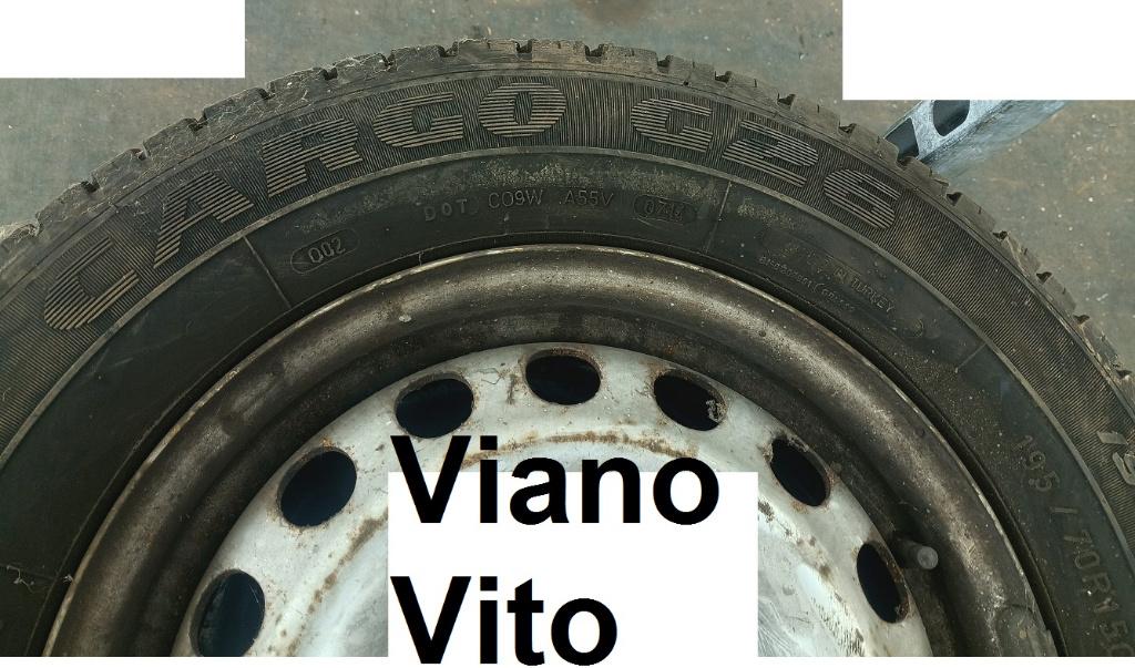 Roues, jantes, pneus Merceders Vito Viano R15C, Autos : Pièces & Accessoires, 215 mm, 16 pouces, Pneus été, Véhicule utilitaire