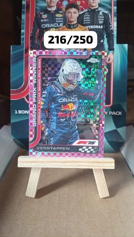 Cartes 2025 Topps Chrome Formula 1, Enlèvement ou Envoi, Neuf, Cartes en vrac, Foil