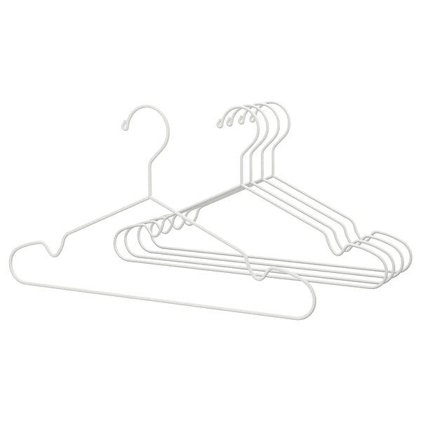 Metalen kleerhangers, Ophalen