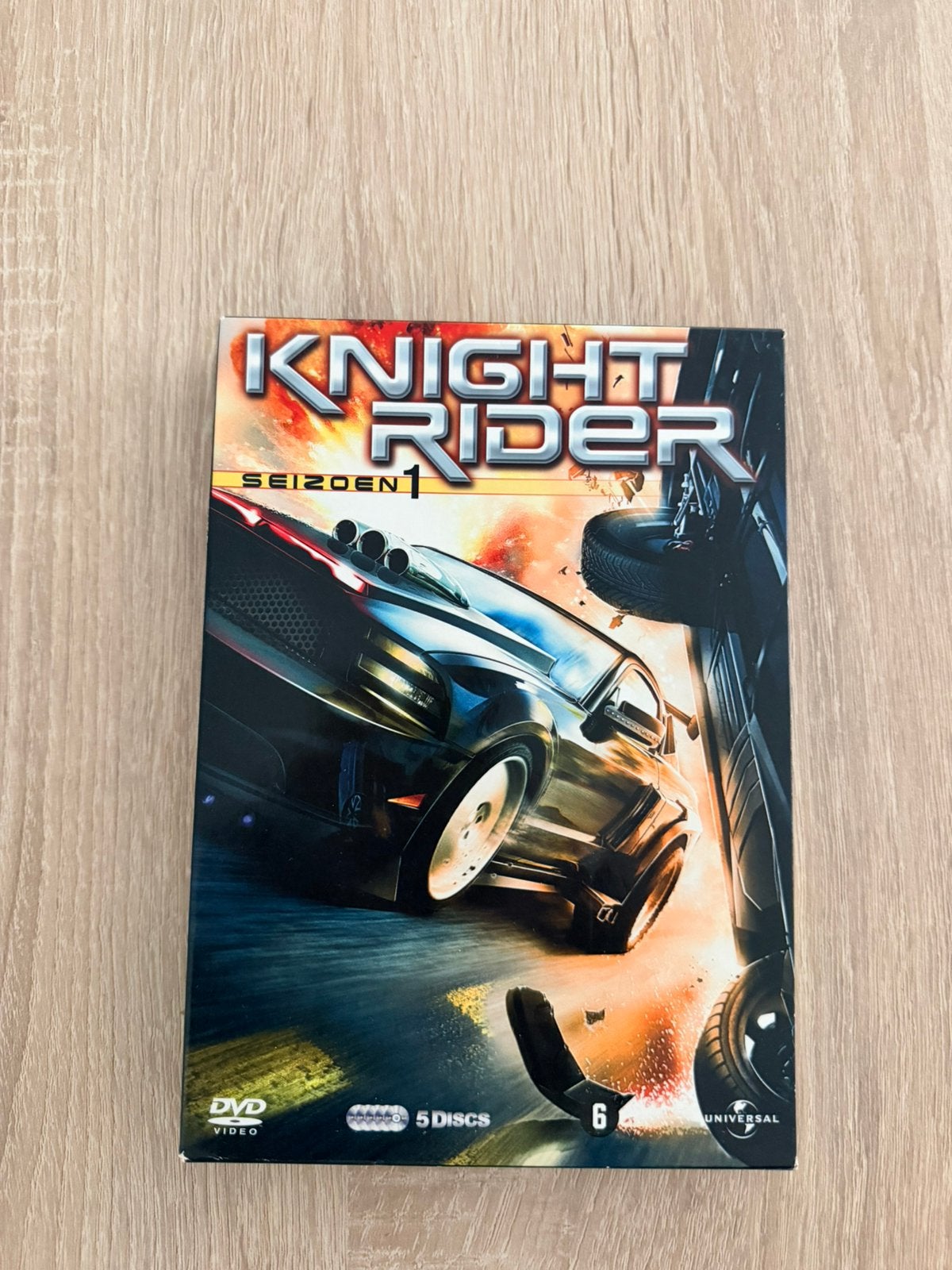 Knight Rider - Seizoen 1 DVD-Box, Enlèvement, Comme neuf, Science-Fiction et Fantasy, Saison 1