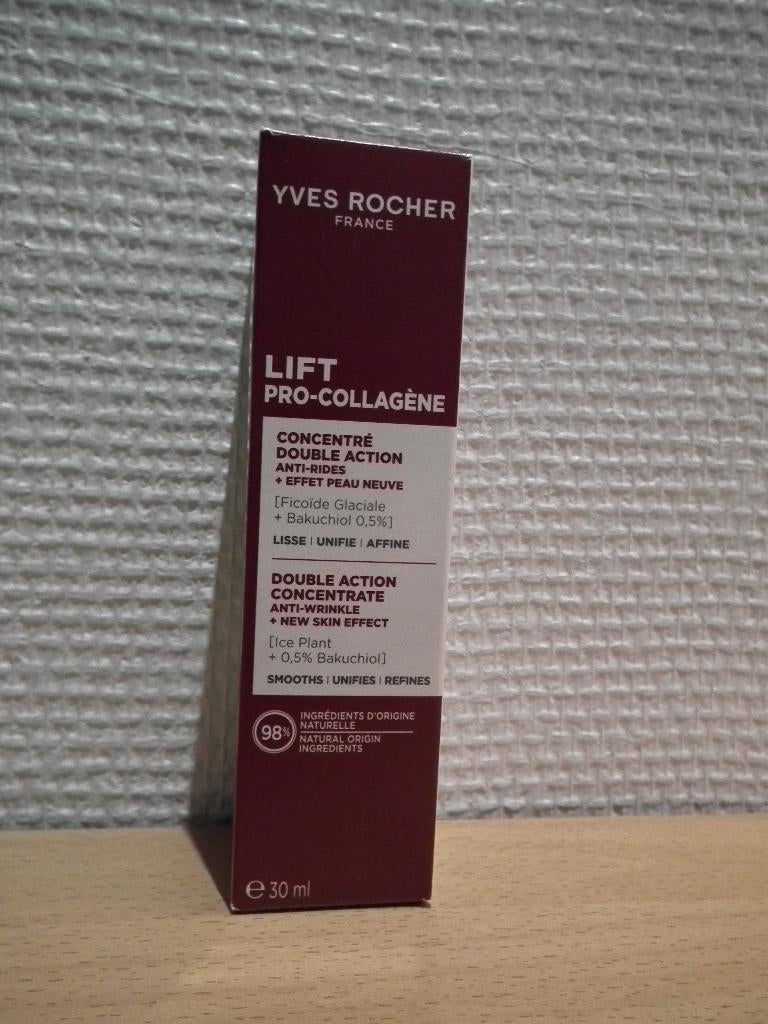 Lift pro-collagène. Concentré double action (Yves Rocher), Envoi, Neuf, Tout le visage, Soins