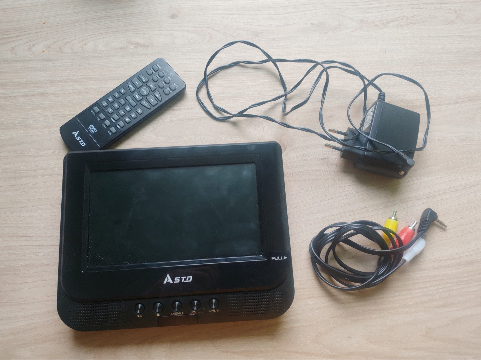 Ensemble Lecteur DVD Portable ASTO Set Draagbare DVD-speler, TV, Hi-fi & Vidéo, Enlèvement, Lecteur DVD, Portable